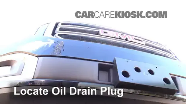 2015 GMC Yukon XL SLT 5.3L V8 FlexFuel Oil Change Oil and Oil Filter
